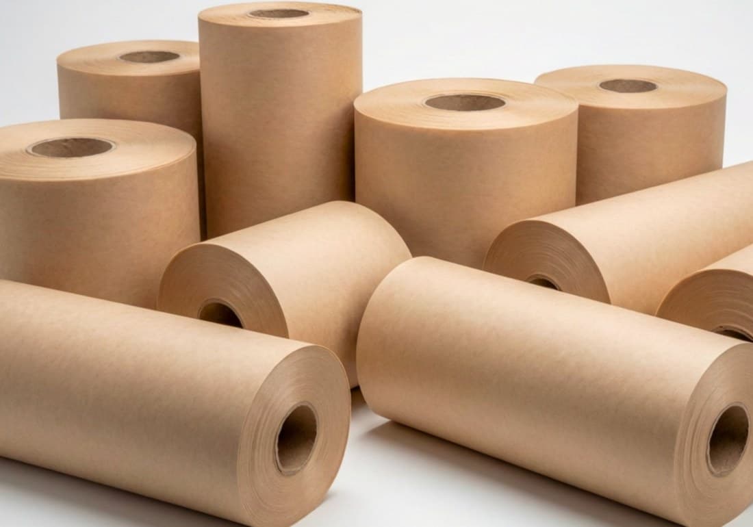 Insulation Paper Rolls front view